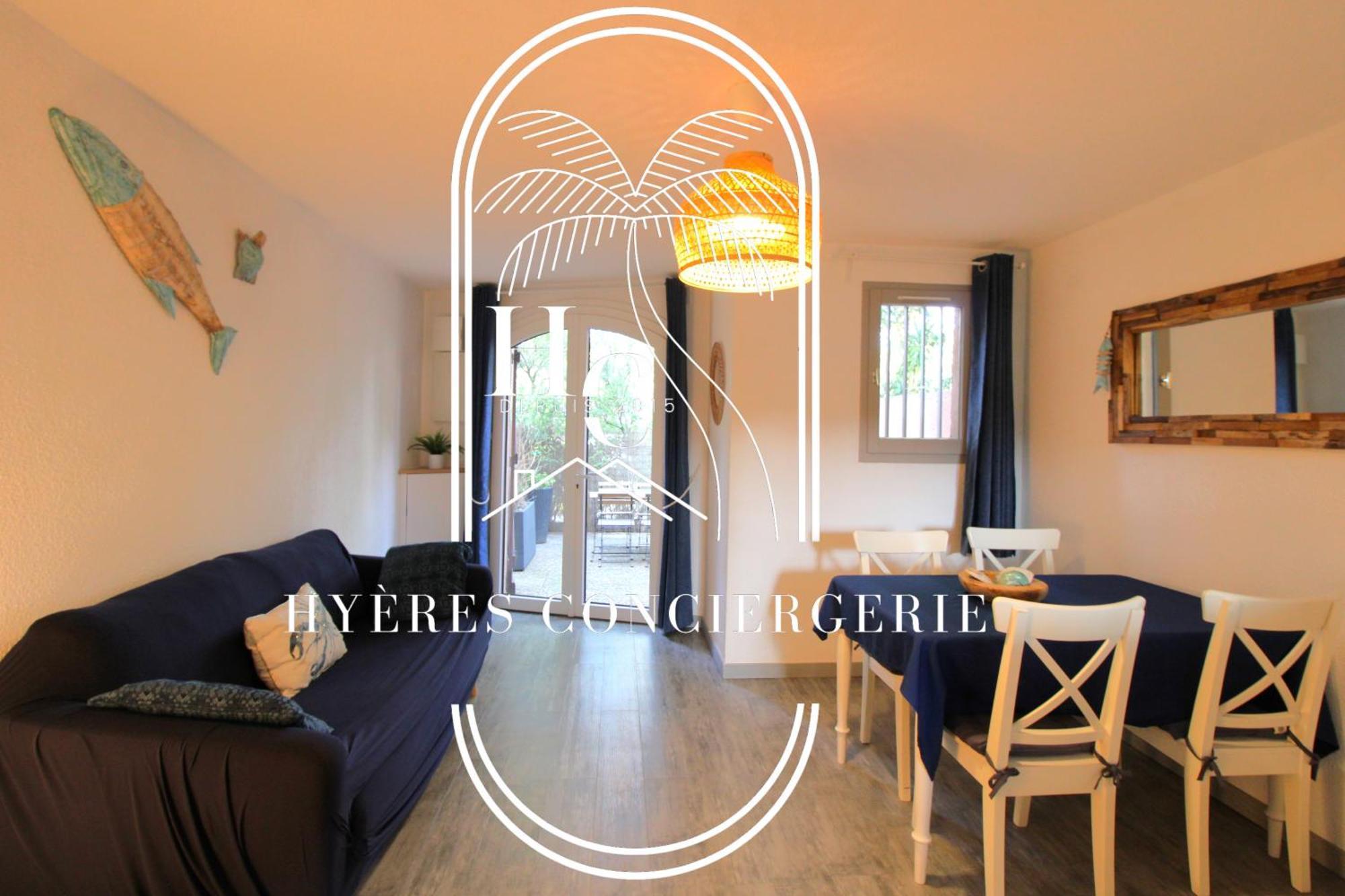 Triplex Le Port D'Hyeres-400M-Clim Wifi Parking By Hc Apartment Exterior foto