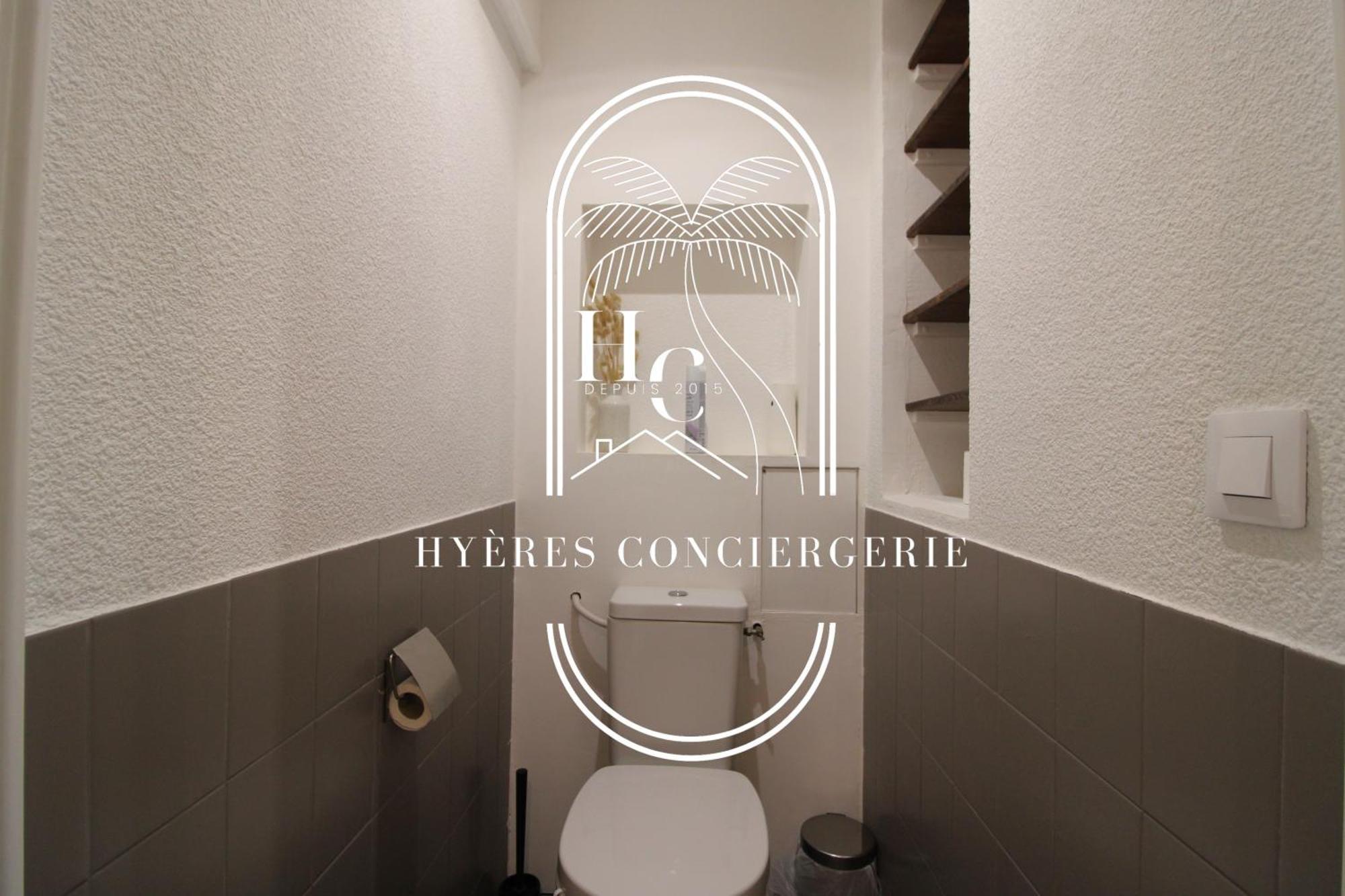 Triplex Le Port D'Hyeres-400M-Clim Wifi Parking By Hc Apartment Exterior foto