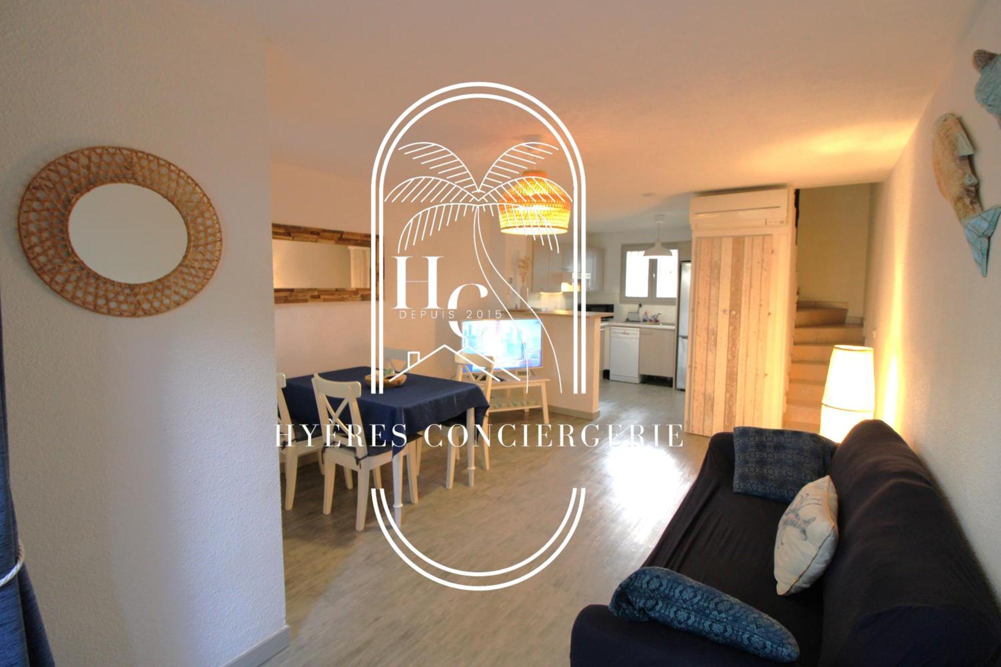 Triplex Le Port D'Hyeres-400M-Clim Wifi Parking By Hc Apartment Exterior foto