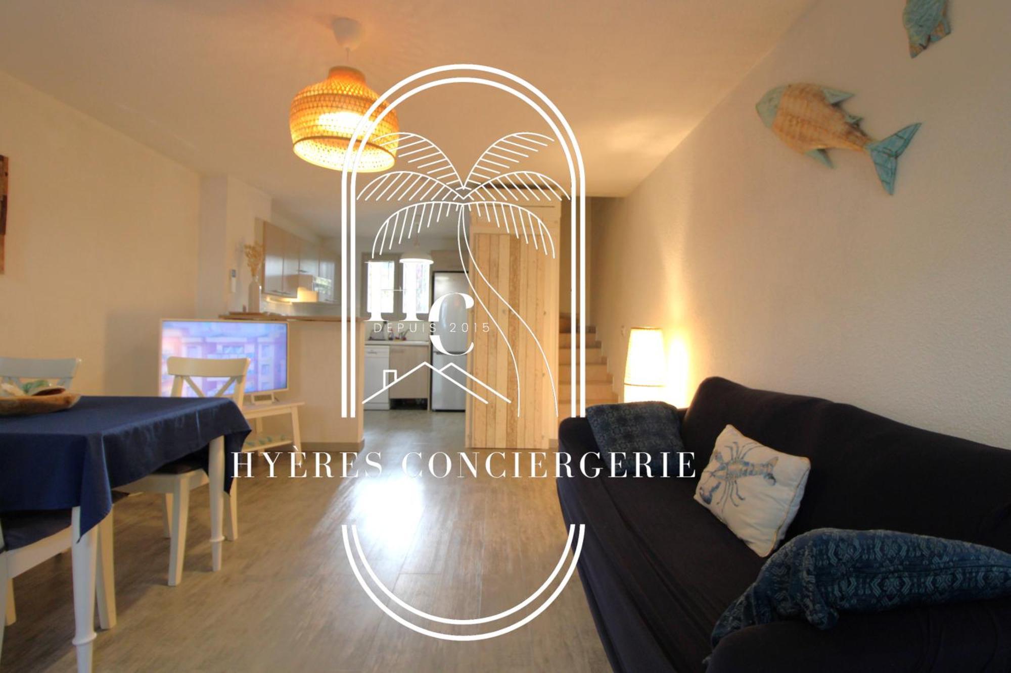 Triplex Le Port D'Hyeres-400M-Clim Wifi Parking By Hc Apartment Exterior foto